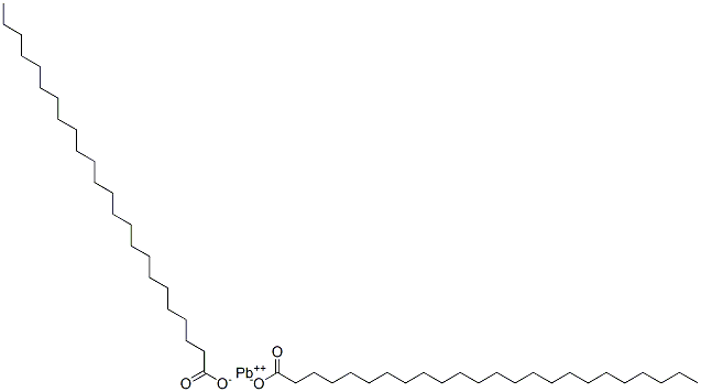 lead tetracosanoate Struktur