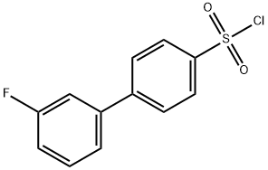 3'-FLUORO-BIPHENYL-4-SULFONYL CHLORIDE Struktur