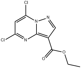 Ethyl 5,7-dichloropyrazolo[1,5-A]pyrimidine-3-carboxylate Structure