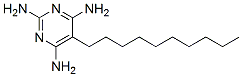 5-decylpyrimidine-2,4,6-triamine Struktur