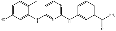 BenzaMide, 3-[[4-[(5-hydroxy-2-Methylphenyl)aMino]-2-pyriMidinyl]aMino]-
