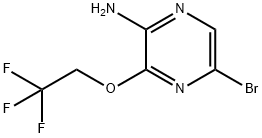 5-溴-3-(2,2,2-三氟乙氧基)-2-吡嗪胺, 947249-22-1, 結(jié)構(gòu)式