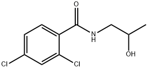2,4-Dichloro-N-(2-hydroxypropyl)benzaMide Struktur