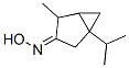 Bicyclo[3.1.0]hexan-3-one, 4-methyl-1-(1-methylethyl)-, oxime (9CI) Struktur