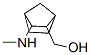 Bicyclo[2.2.1]heptane-2-methanol, 3-(methylamino)-, (endo,endo)- (9CI) Struktur