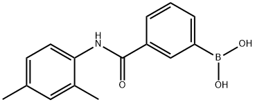3-(2,4-二甲基苯基氨甲?；?苯硼酸, 957060-98-9, 結(jié)構(gòu)式