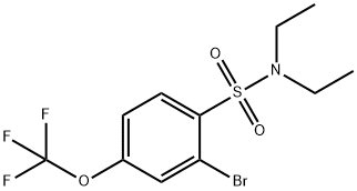2-Bromo-N,N-diethyl-4-(trifluoromethoxy)benzenesulfonamide price.