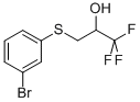 1-Bromo-3-(2-hydroxy-3,3,3-trifluoro-n-propylthio)-benzene Struktur