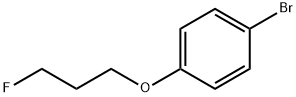1-Bromo-4-(3-fluoro-propoxy)-benzene Struktur