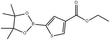 ethyl 5-(tetraMethyl-1,3,2-dioxaborolan-2-yl)thiophene-3-carboxylate