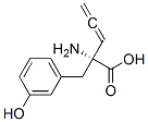 (2R)-2-amino-2-[(3-hydroxyphenyl)methyl]penta-3,4-dienoic acid Struktur