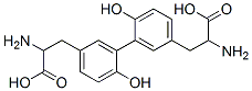 2-amino-3-[3-[5-(2-amino-3-hydroxy-3-oxopropyl)-2-hydroxyphenyl]-4-hydroxyphenyl]propanoic acid