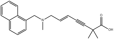 CARBOXYTERBINAFINE Struktur