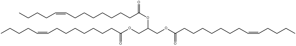 TRIMYRISTOLEIN (C14:1,(CIS)-9) Struktur