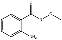 2-Amino-N-methoxy-N-methylbenzamide 結(jié)構(gòu)式