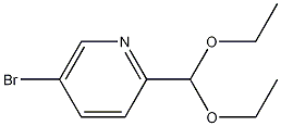 5-溴-2-(二乙氧基甲基)吡啶 結(jié)構(gòu)式