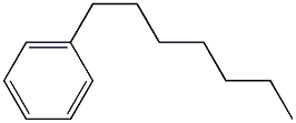 1-Heptylbenzene Struktur