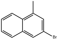3-Bromo-1-methylnaphthalene Struktur