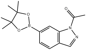 1-Acetyl-1H-indazole-6-boronic acid, pinacol ester