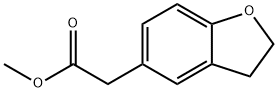 2,3-Dihydro-5-benzofuranacetic Acid Methyl Ester Struktur