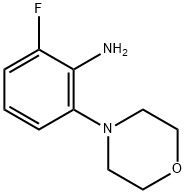 2-Fluoro-6-morpholinoaniline Struktur