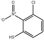 3-chloro-2-nitrobenzenethiol Struktur
