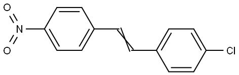 4-CHLORO-4'-NITROSTILBENE Struktur