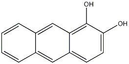 蒽-1,2-二醇 結(jié)構(gòu)式