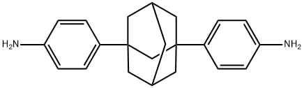 1,3-Bis(4-aminophenyl)adamantane Struktur