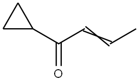 Cyclopropyl allyl ketone Struktur