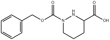1-(芐氧羰基)六氫噠嗪-3-甲酸 結(jié)構(gòu)式