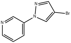 3-(4-bromo-1H-pyrazol-1-yl)pyridine