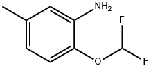 2-(DIFLUOROMETHOXY)-5-METHYLANILINE Struktur