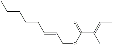 (E)-2-Octenyl 2-methyl-(E)-2-butenoate