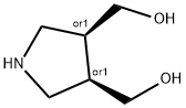 cis-pyrrolidine-3,4-diyldimethanol Struktur