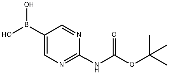 [2-(叔丁氧羰基氨基)嘧啶-5-基]硼酸
