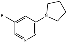 3-BROMO-5-PYRROLIDINOPYRIDINE 結(jié)構(gòu)式