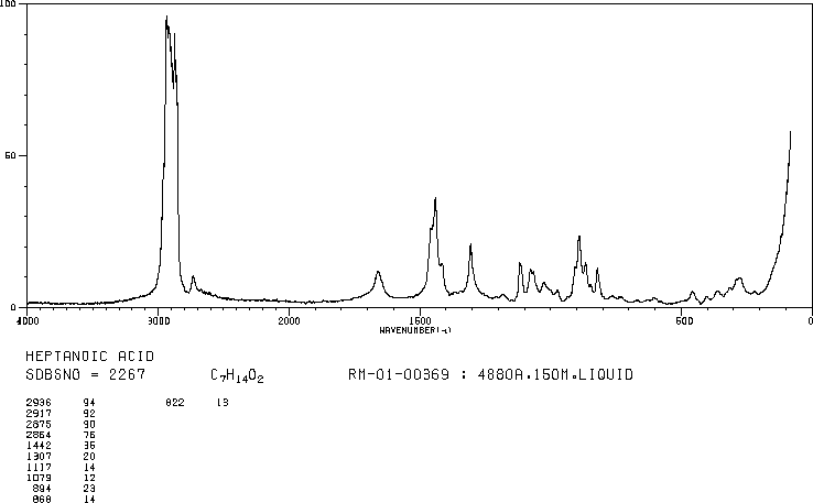 Heptanoic acid(111-14-8) <sup>13</sup>C NMR