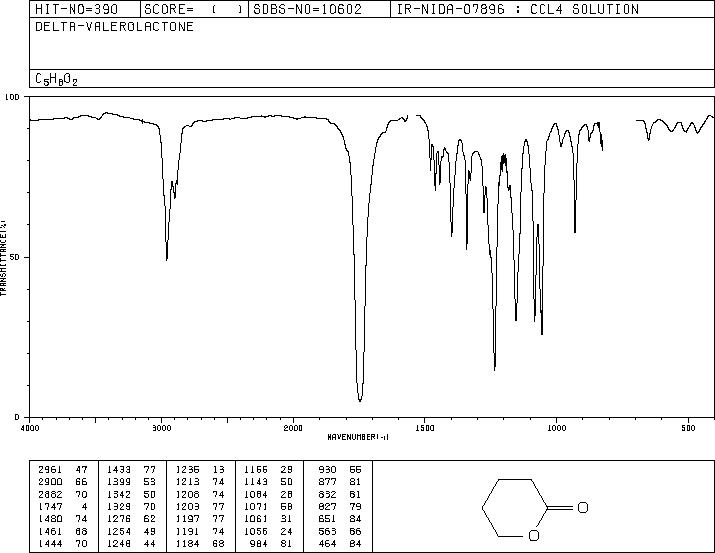 delta-Valerolactone(542-28-9) IR1