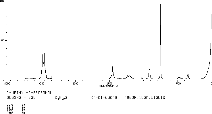 tert-Butanol(75-65-0) IR1