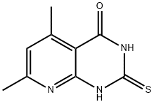 2-MERCAPTO-5,7-DIMETHYL-PYRIDO[2,3-D]PYRIMIDIN-4-OL Structure