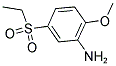 3-AMINO-4-METHOXYPHENYL ETHYL SULFONE Structure