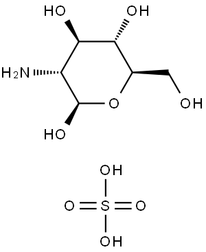 D-GLUCOSAMINE SULPHATE Struktur