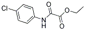 N-(4-CHLORO-PHENYL)-OXALAMIC ACID ETHYL ESTER Structure