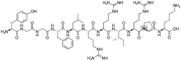 TYR-GLY-GLY-PHE-LEU-ARG-ARG-ILE-ARG-PRO-LYS 結(jié)構(gòu)式