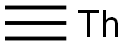 THORIUM CARBIDE Struktur
