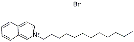 LAURYL ISOQUINOLINIUM BROMIDE Struktur
