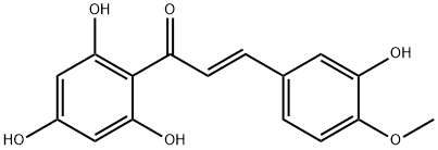 2',4',6',3-TETRAHYDROXY-4-METHOXYCHALCONE Struktur