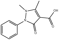 4-安替比林羧酸 結(jié)構(gòu)式