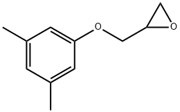 2-[(3,5-DIMETHYLPHENOXY)METHYL]OXIRANE Struktur